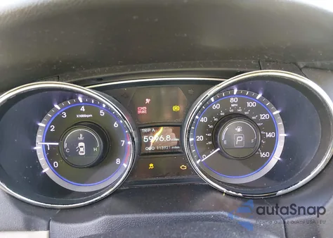 2013 Hyundai Sonata Gls из США, поврежденный, VIN 5NPEB4AC8DH631247